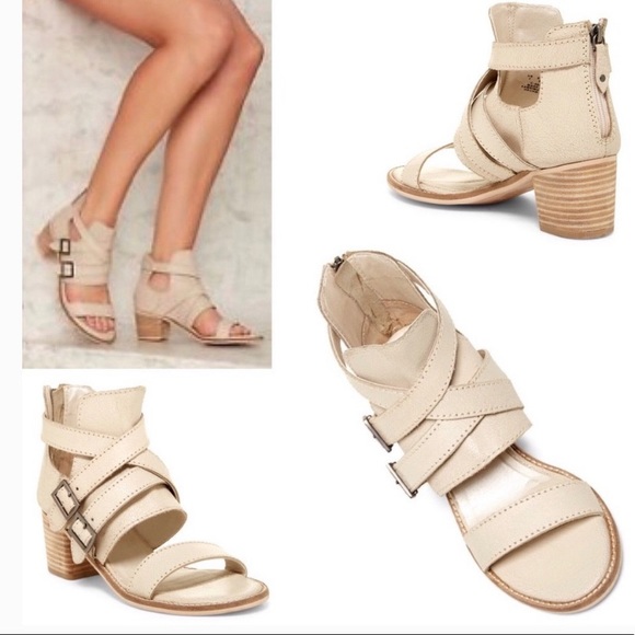 Kelsi Dagger Shoes - New open toe buckle bootie sandals X anthropology